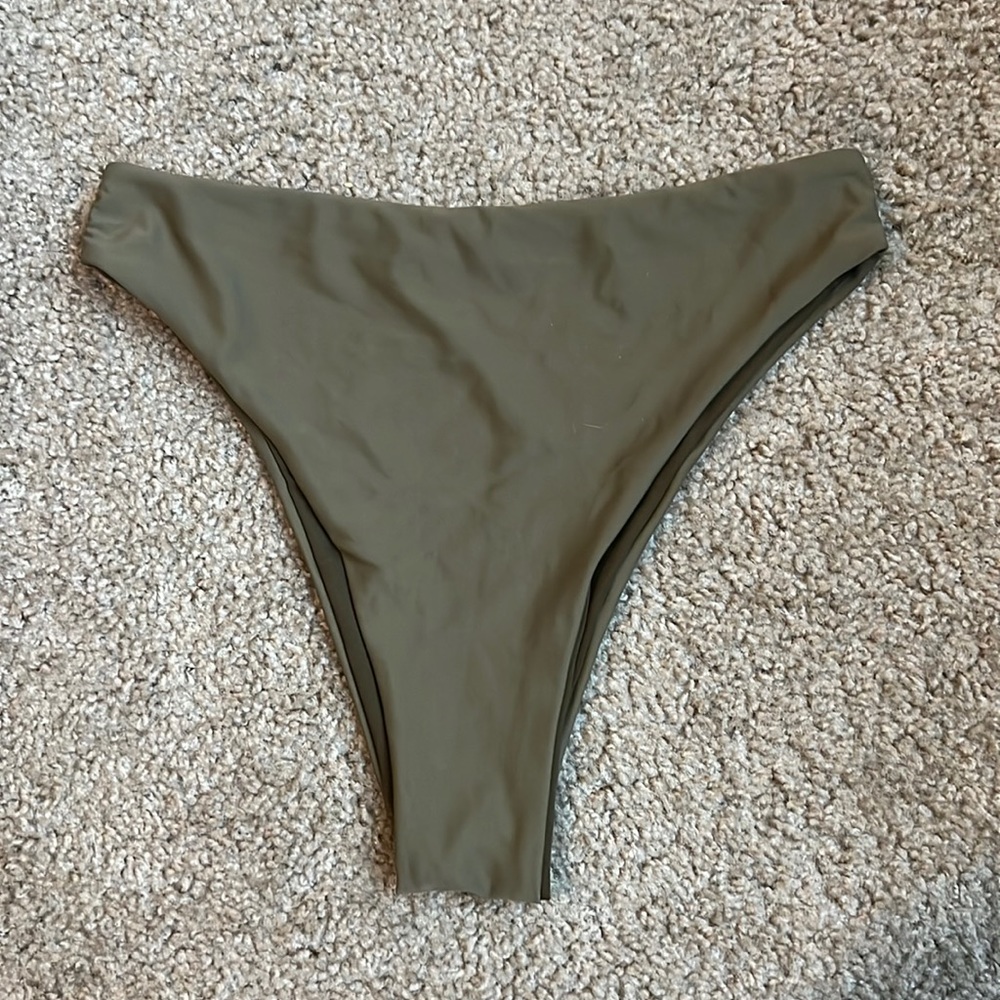 Green bikini bottom